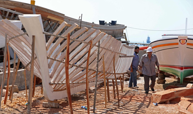 قوارب جزيرة أرواد